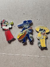 2017 Arizona Odyssey Of The Mind OOTM Mariachi Band 3 Piece Trading Pin Set picture