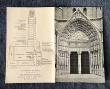 Souvenir Leaflet from Riverside Church New York, N.Y. picture