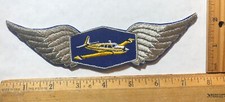 Vintage Mooney M21 Executive Wings Logo Embroidered Sew On Patch Airplane picture