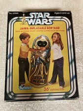 Vintage 1978 Kenner Star Wars Jawa Inflatable Bop Bag Toy with Box Rare picture