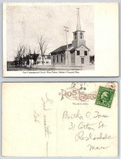 First Congregational Church West Tisbury Martha's Vineyard MA Postcard AY658 picture