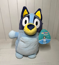 Jazwares HugMees Bluey Plush Dog Stuffed Animal w/ Tags, Bluey TV Show BRAND NEW picture