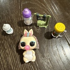lol Surprise 80’s Bunny, Pet Doll, Blowing A Pink Bubble, Collectible picture