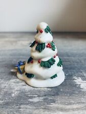 Small Replacements Ceramic Disney Seasonal SpecIalties Christmas Tree with Gift picture