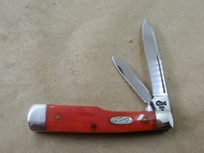 Vintage Case XX 1997 Red Appaloosa Gunstock (6215 SS) Pocket Knife picture