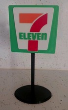 7 11 Miniature 3d Printed Sign. 6.5