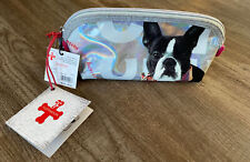 Fuzzynation Boston Terrier Small Bag. Cosmetic Bag. Boston Fuzzy Nation Bag. picture