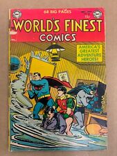 WORLD’S FINEST #66 Superman Batman 1953 *RARE* WAYNE BORING DICK SPRANG picture