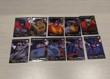 2026 Upper Deck Transformers 40th Stellar System Card Complete Set Plus Base Set picture