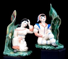Ceramic Arts Studio Betty Harrington Peter Pan & Wendy 5 1/4