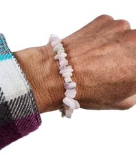 Kunzite Chip Bracelet 8 grams picture
