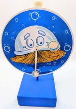 Scrubbing Bubbles Wind-up Alarm Clock Westclox Wind-Up 1972 with Paperwork picture