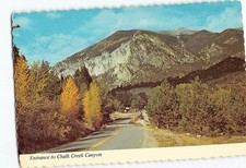 Postcard Entrance yo Chalk Creek Canyon West of Nathrop Colorado USA picture
