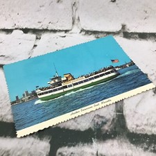 Vintage Postcard Harbor Excursion Boat San Diego picture
