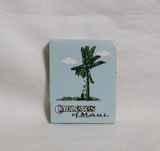 Vintage Carlene's of Maui Polynesian Restaurant Matchbook California Advertising picture
