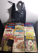 Vintage MAD & Cracked 14-Magazine Bundle – Classic Humor & Satire Collection picture