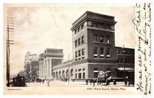postcard North Station Boston Massachusetts B0656 picture