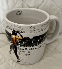 Pele Prime Raised Brazil Soccer Coffee Mug Tea Cup Embossed Brasil Futebol picture