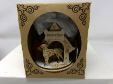 Old World Christmas Ginger Cottages Dalmatian Dog House Christmas Tree Ornament picture