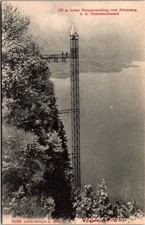 Bürgenstock Hammetschwand Lift Switzerland Dramatic Cliff Elevator Postcard [AA] picture