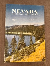 Nevada Highway and Parks Vintage 1946 Magazine Rural Farming Agriculture Hiways picture