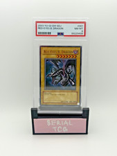 2003 Yu-Gi-Oh SDJ #001 Red Eyes Black Dragon PSA 8 picture