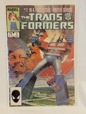 The Transformers #1 (September 1984) Marvel Comics VG picture
