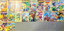 X-MEN EXCALIBUR 20 Comic Lot #20-39 Marvel 1990 picture