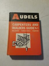 AUDELS Carpenters and Builders Guide No. 4 1966 Frank P. Graham Hardcover picture