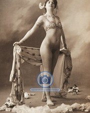 EXOTIC DANCER MATA HARI CONVICTED GERMAN SPY EXECUTED WW1 8X10 PHOTO picture