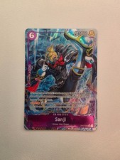 One Piece Card Game Sanji OP07-064 Alternate Art Super Rare picture