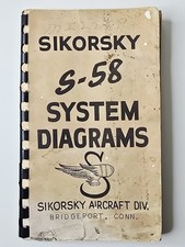 1955 Sikorsky S-58 System Diagrams Helicopter Technical Manual 33 Pages Aviation picture
