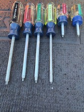 Rare 6pc Sears Canada Robertson Screwdriver Set Stubby And Regular Rare #3 32249 picture