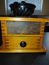 ANTIQUE Parker’s Double Grinder Union Coffee Mill no. 25 picture