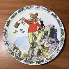 Caverswall Rupert Bear Collector's Plate Made For Express Newspapers Early 90s picture