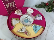 Royal Albert 100 Years 12 Pc Set ~ 6 Bone China Teacups and 6 Saucer Boxed Set picture
