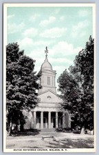 K63/ Walden New York Postcard c1920s Dutch Reformed Church 383 picture