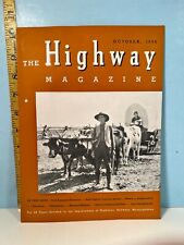 1936 Oct. The Highway Magazine - Highways, Railways & Bridges & Infrastructure picture