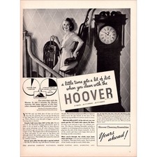 1939 Hoover Vacuums Original Vintage Print Ad picture