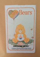 VTG 1983 unused Care Bear Sticker, 