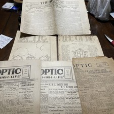 1929-1931 Oxford Mississippi, University High School Newspaper, The Optic picture
