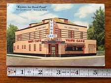 Vintage Postcard Van’s Cafe Brainerd Minnesota Unposted picture