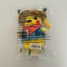 NEW & SEALED Pokémon Center Fossil Museum Excavator Pikachu Plush 8.25