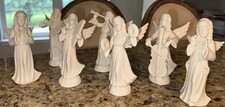 VTG Set Dresden - Germany Angelic Choir, Porcelain White  Figurines  Christmas picture