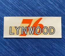 Vintage Union 76 Oil Lynwood California Water Decal Gas Station Travel Souvenir picture