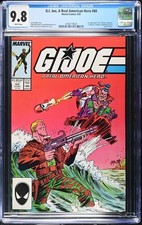 G.I. JOE A REAL AMERICAN HERO #60 CGC 9.8 WHITE PAGES MARVEL 1987  picture