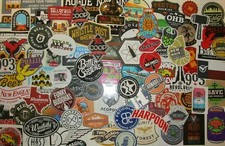 New Sticker Lot of 10 different Craft Beer Decal Brewery Logo random assortment picture