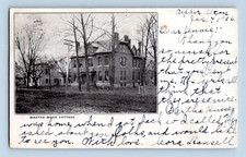 1906. MARTHA WOOD COTTAGE. UPPER ALTON, ILL.  POSTCARD picture