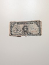 Vintage WWII Japanese Occupation Paper Currency:  One Peso picture
