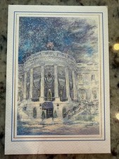 RARE 1989 President George H. W. Bush Official HallmarkChristmas Card picture
